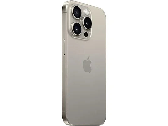 Apple iPhone 15 Pro – Smartphone 128GB Titanio Natural | Pantalla Super Retina XDR 6.1", Cámara Triple 48MP, Chip A17 Pro,