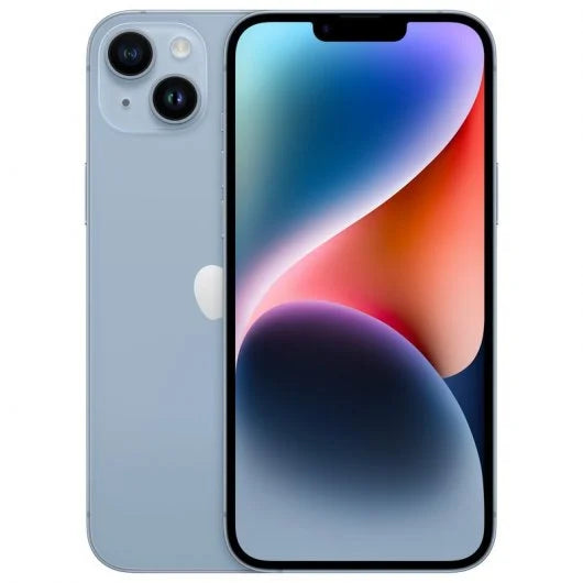Apple iPhone 14 Plus Azul 128GB – Smartphone 5G con pantalla OLED de 6.7'', cámara dual de 12MP y chip A15 Bionic
