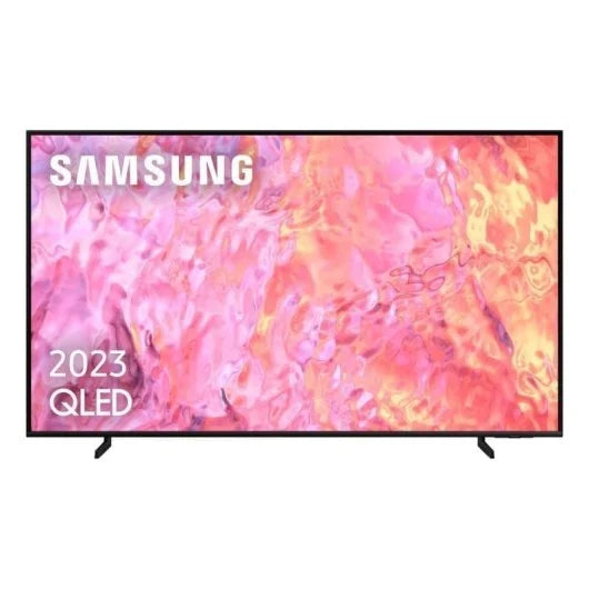 Smart TV Samsung 50" QLED 4K UHD, Quantum HDR10+, Dolby Atmos, Tizen OS, HDMI x3, USB x2, Wi-Fi, Bluetooth