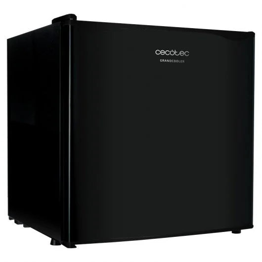 Mini refrigerador Ecotec GrandCooler 20000 SilentCompress negro, eficiente y silencioso