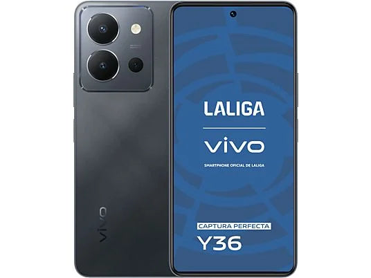 Vivo Y36 Negro – Smartphone 6,64'' FHD+ con 256GB, 8GB RAM, cámara de 50MP y batería de 5000mAh
