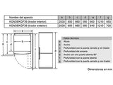 Frigorífico Combi Bosch KGN39VIEA - Tecnología Avanzada y Capacidad Amplia