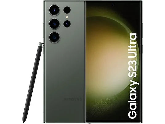 Samsung Galaxy S23 Ultra 5G Verde – Smartphone 8GB RAM, 256GB, cámara de 200MP y pantalla AMOLED de 6.8'' con S Pen