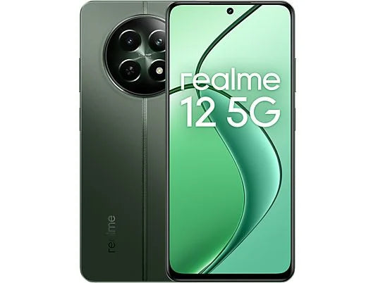 Realme 12 5G Verde – Smartphone 6.7'' con pantalla 120Hz, cámara de 108MP, 8GB RAM y 256GB de almacenamiento